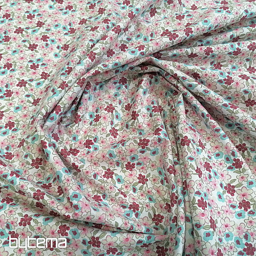 Tessuto di cotone LILAS rosa