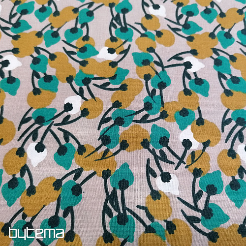Tessuto di cotone KISNEK fiori