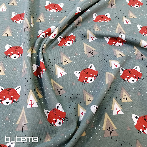 Maglieria in cotone FOX color cachi
