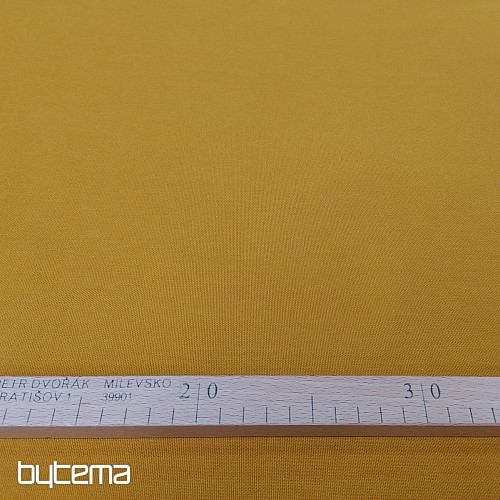 Tessuto di cotone UNI SENAPE cotone grosso 220g