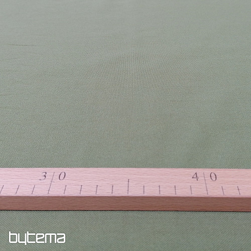 Tessuto di cotone UNI KHAKI cotone grosso 220g