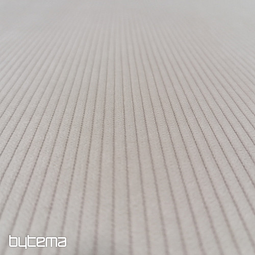 tessuto di rivestimento RIB NATURAL CORDEAUX crema