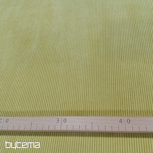 tessuto di rivestimento RIB OCRE CORDURO senape