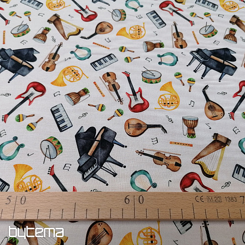 Tessuto di cotone MUSICA