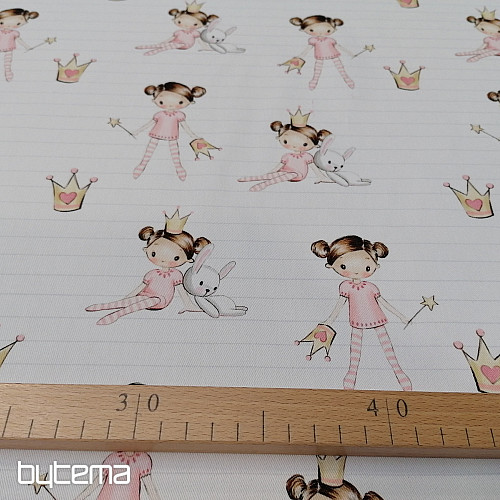 Tessuto decorativo per bambini LITTLE PRINCESS