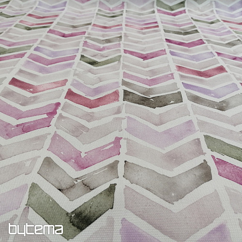 Tessuto decorativo CIK CAK lilla