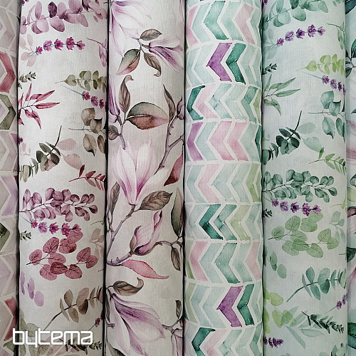 Tessuto decorativo CIK CAK lilla