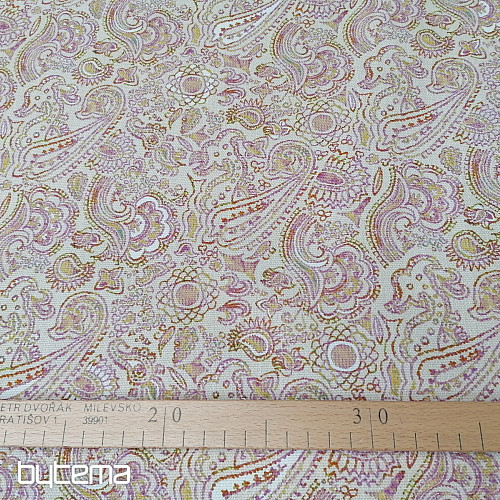 Tessuto decorativo KASHMIR rosa