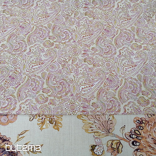Tessuto decorativo KASHMIR rosa