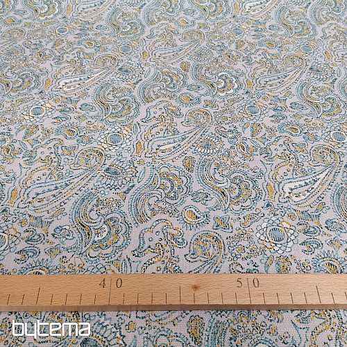 Tessuto decorativo KASHMÍR blu