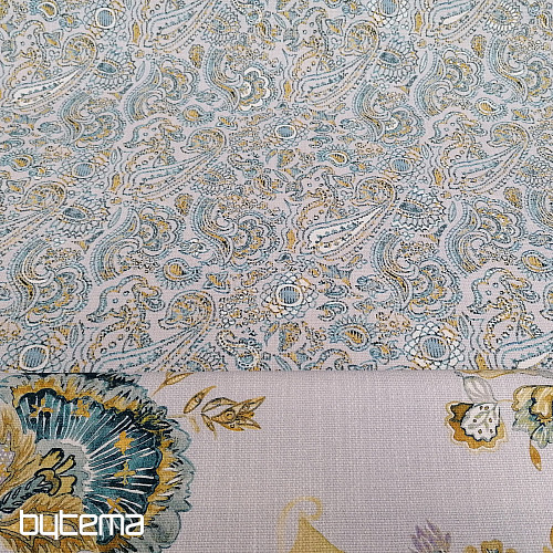 Tessuto decorativo KASHMÍR blu
