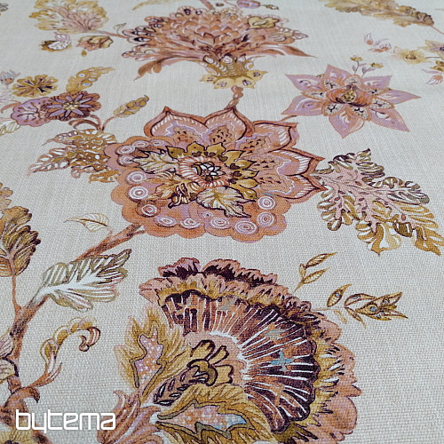 Tessuto decorativo FIORI rosa