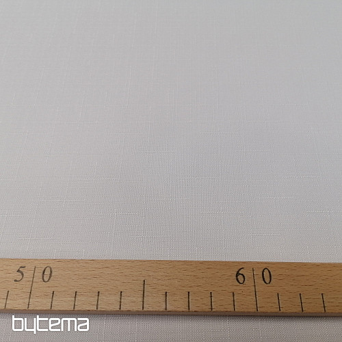 Tessuto decorativo Teflon ELBA bianco
