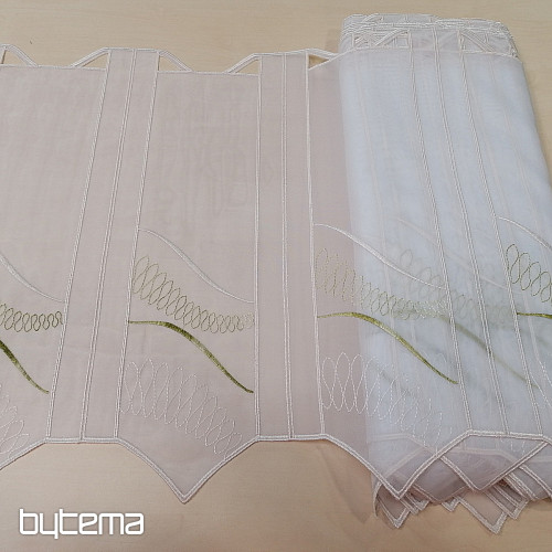 Lussuosa tenda corta ricamata