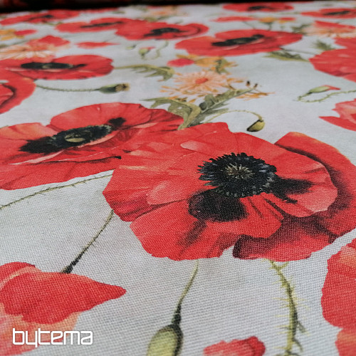 Tessuto decorativo LAZA POPPIES