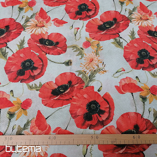 Tessuto decorativo LAZA POPPIES