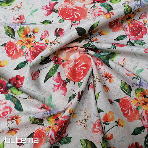 Tessuto decorativo ZAIDA FLOWERS