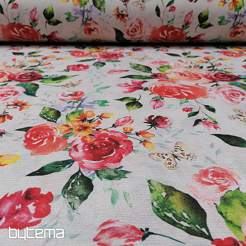 Tessuto decorativo ZAIDA FLOWERS