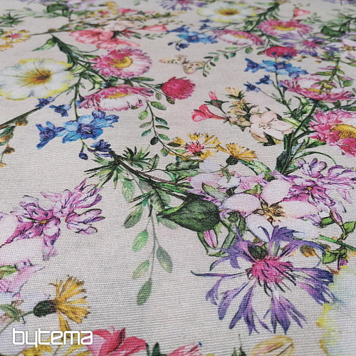 Tessuto decorativo FIORI D&#39;ESTATE