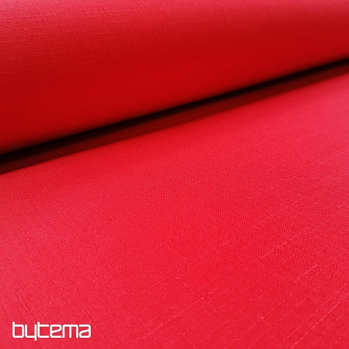 Tessuto decorativo Teflon ELBA rosso