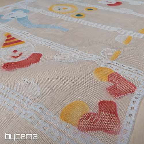 Tenda per bambini per vetrata - jacquard CIRKUS II