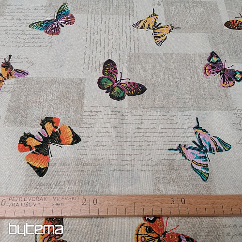 Tessuto decorativo BUTTERFLY papilon