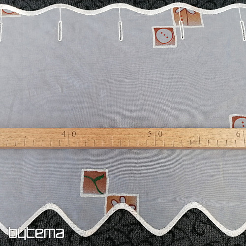 Tenda in vetro colorato - velo O21349/030