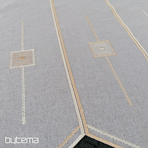 Tenda in vetro colorato - ricamata HF43952