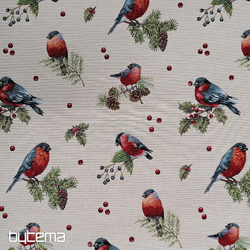 Tessuto per arazzo WINTER BIRD