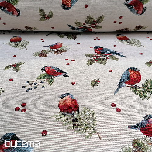 Tessuto per arazzo WINTER BIRD