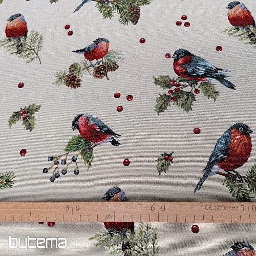Tessuto per arazzo WINTER BIRD