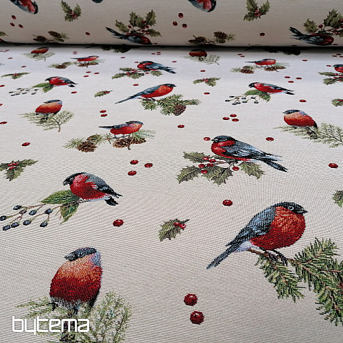 Tessuto per arazzo WINTER BIRD