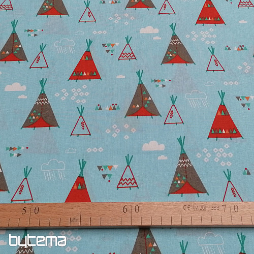 Tessuto decorativo TIPI INDIANO