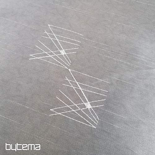 Muro giapponese - Tenda giapponese con ricamo effetto lucido
