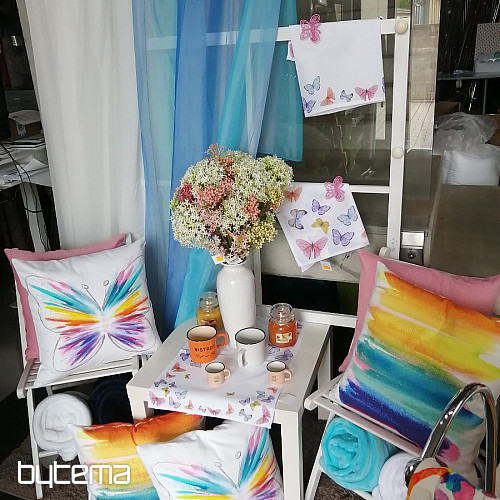 Fodera per cuscino decorativo ARCOBALENO PASTELLO