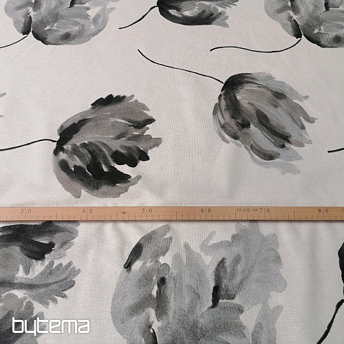Tessuto decorativo IZALINE grigio
