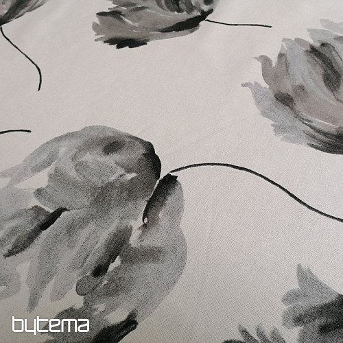 Tessuto decorativo IZALINE grigio