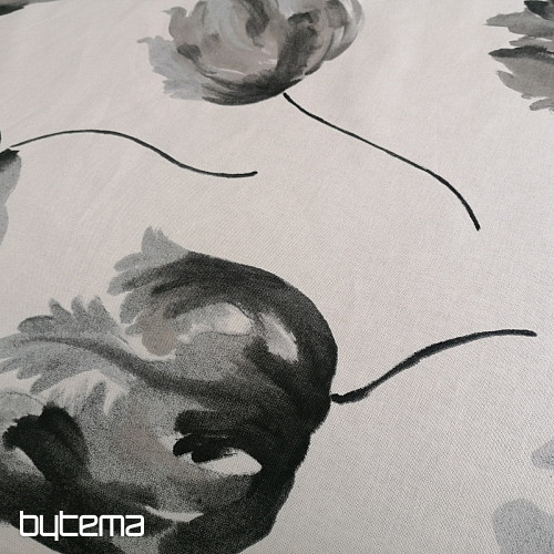 Tessuto decorativo IZALINE grigio