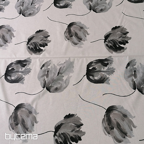 Tessuto decorativo IZALINE grigio