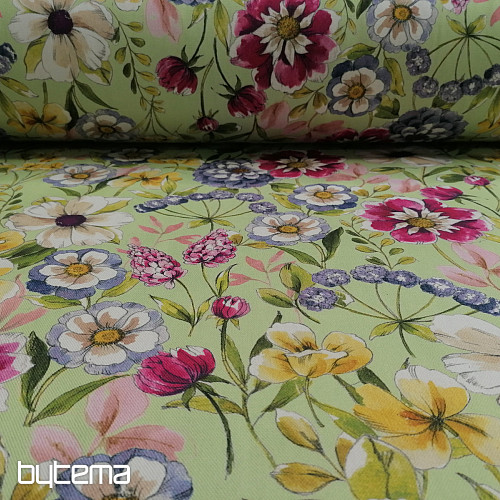 Tessuto decorativo KEILA verde