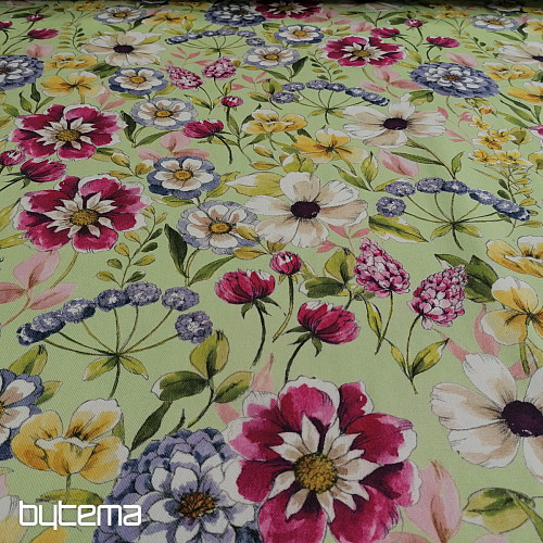 Tessuto decorativo KEILA verde