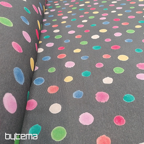 Tessuto decorativo PUNTI COLORATI