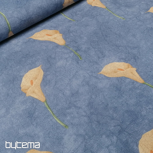 Tessuto decorativo Cala blu grande