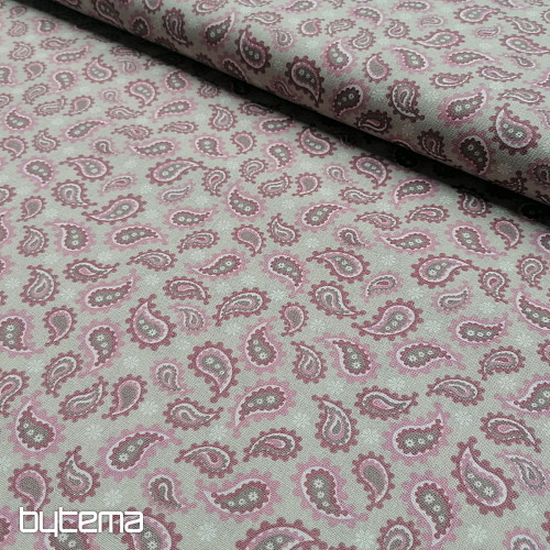 Tessuto di cotone strappato rosa