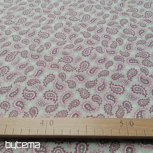 Tessuto di cotone strappato rosa