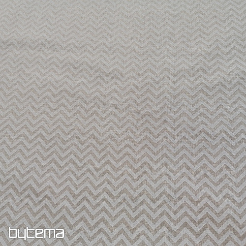 Tessuto di cotone a zigzag