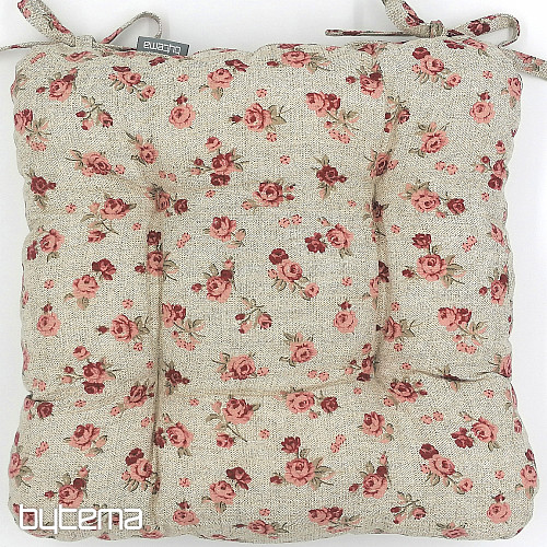 Cuscini per sedie ROSES rosso