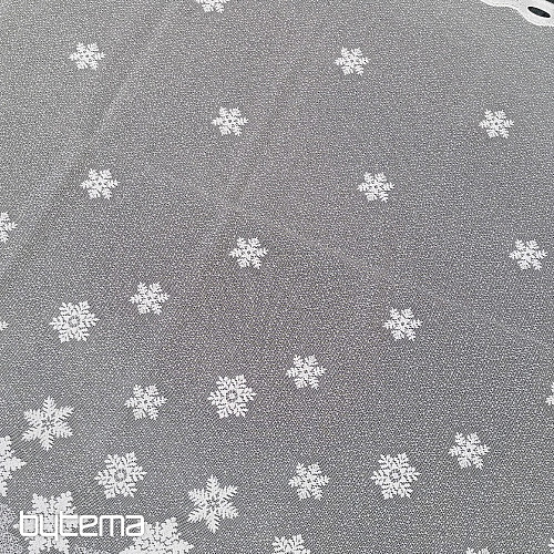Tenda jacquard di NATALE con vetrate colorate FLAKES II