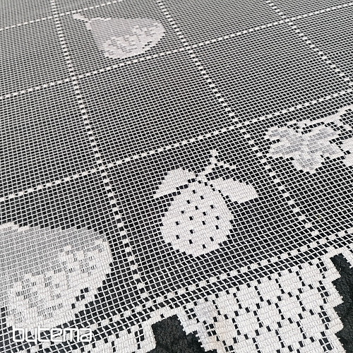 Tenda in vetro colorato - jacquard 44550