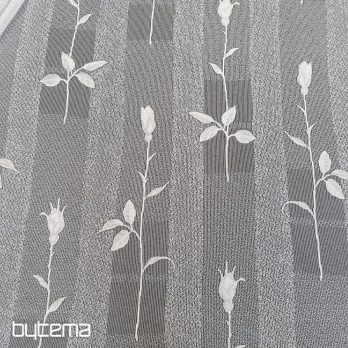 Tenda jacquard 300 cm tulipani